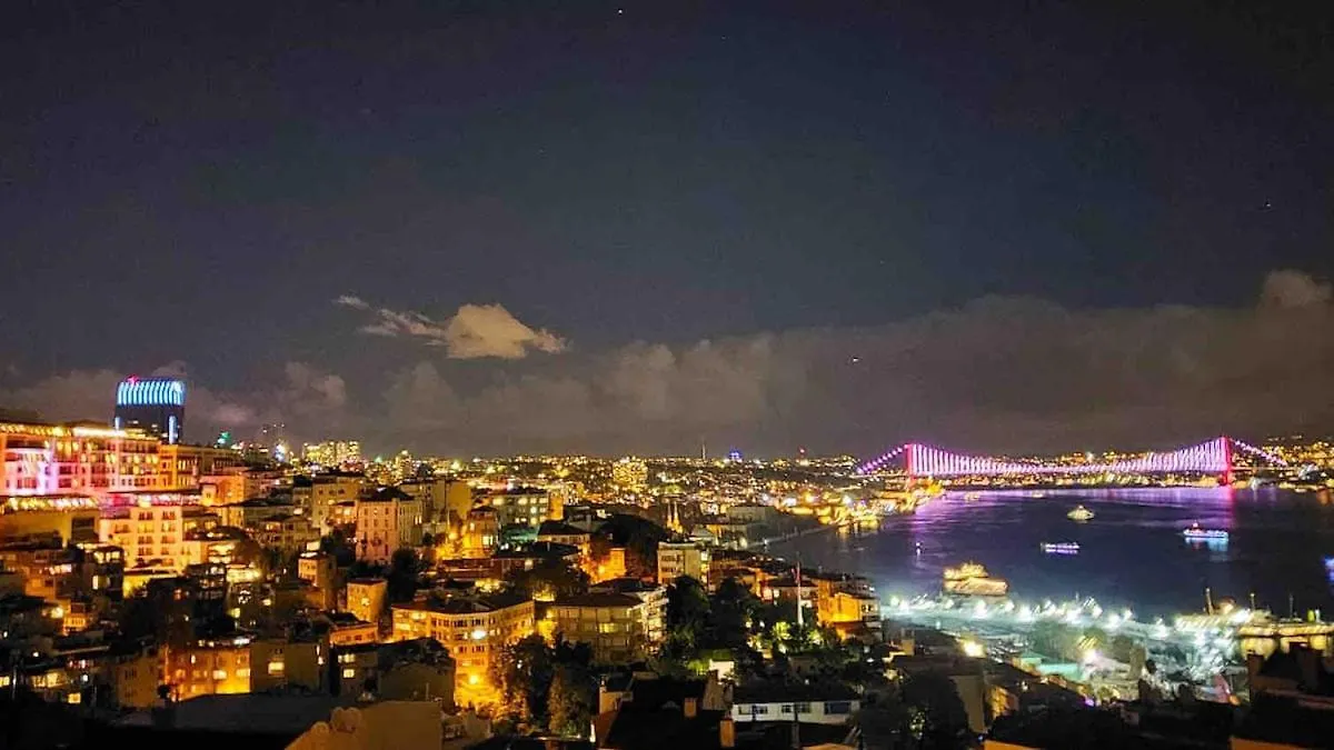 A Million Dollar View Of The Bosporus And Balcony Apartment Istanbul