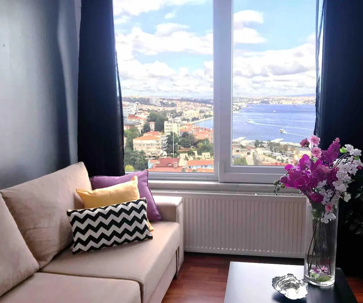 A Million Dollar View Of The Bosporus And Balcony Apartment Istanbul