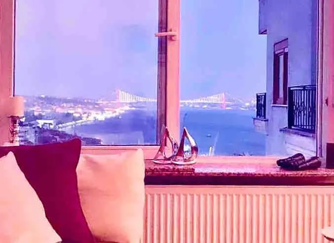 A Million Dollar View Of The Bosporus And Balcony Apartment Istanbul Turkey